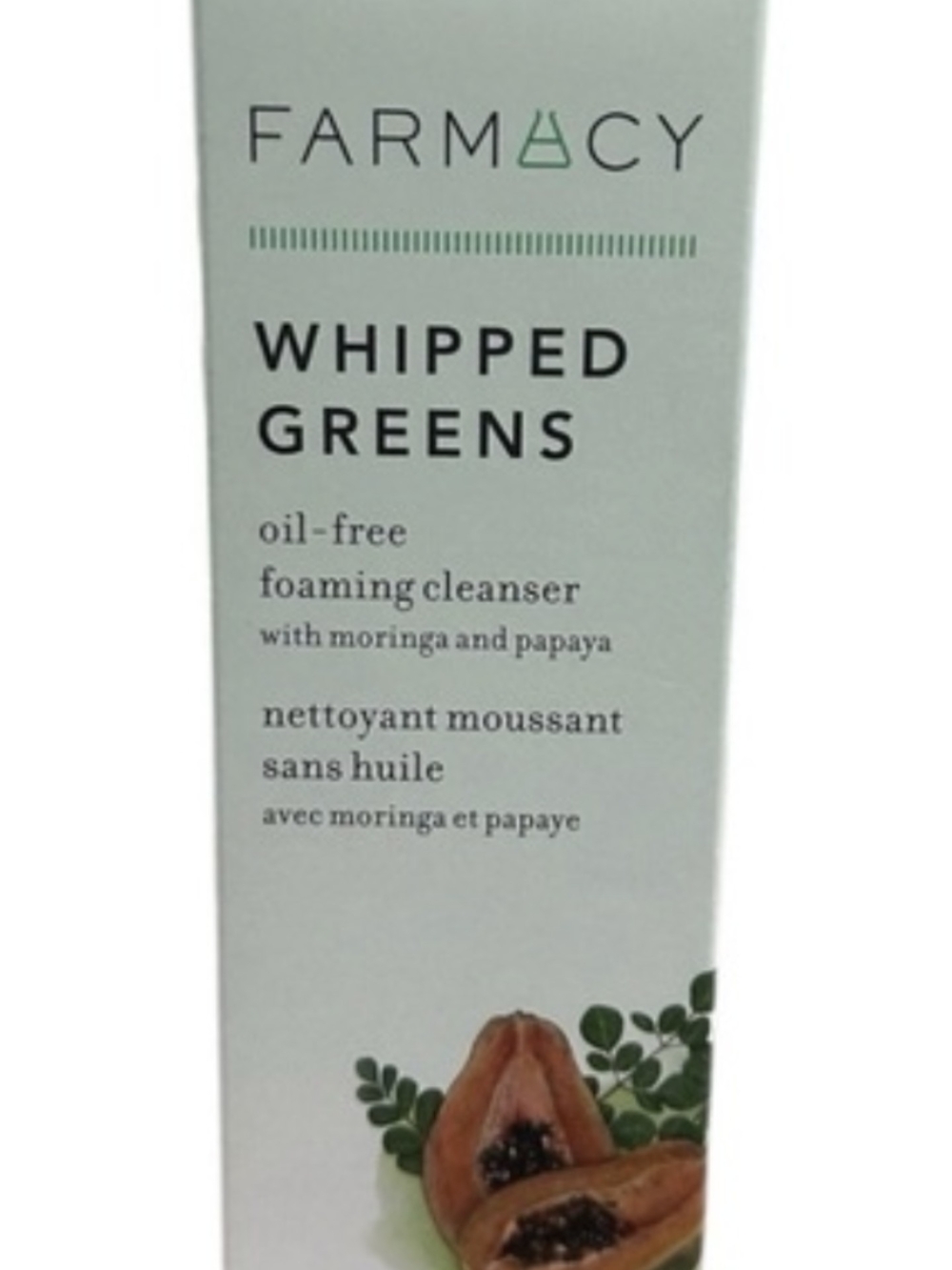 Farmacy Whipped Greens Foaming Cleanser -NIB